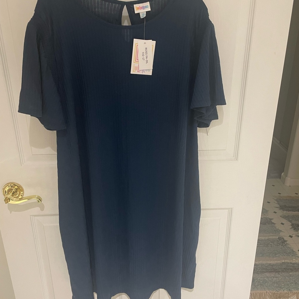 Navy Blue Dress
